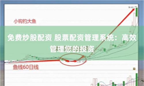免费炒股配资 股票配资管理系统：高效管理您的投资